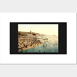 victorian beach england britain britainnia Posters and Art